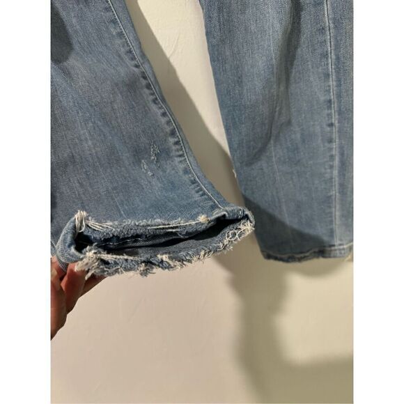 Judy Blue button fly destroyed boyfriend high waist jeans 7/28 - Picture 5 of 10